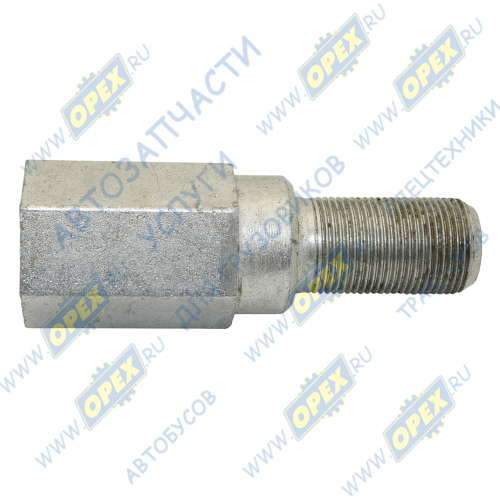 2822-3104037-01 Болт С/И (футорка) L=100 М22х42х1,5 Р=36 ф30 К=32 внутр. отв. М22х1,5 Р=32 МТЗ РУП1